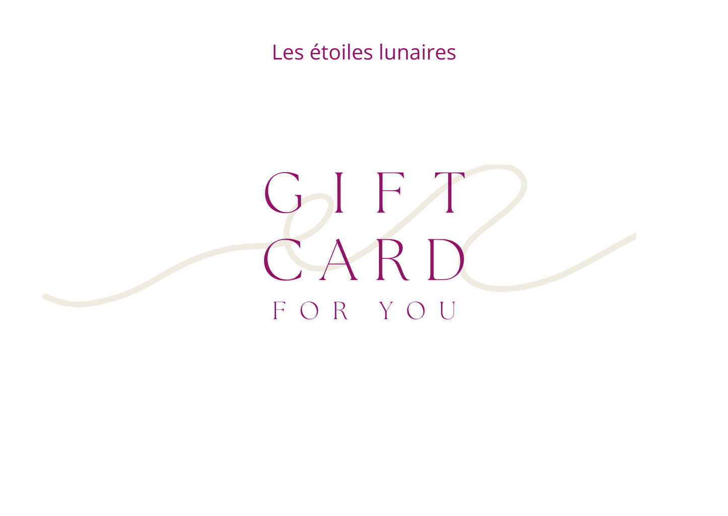 CARTE CADEAUX