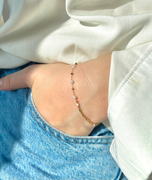 Bracelet ALYA Pierre de lune