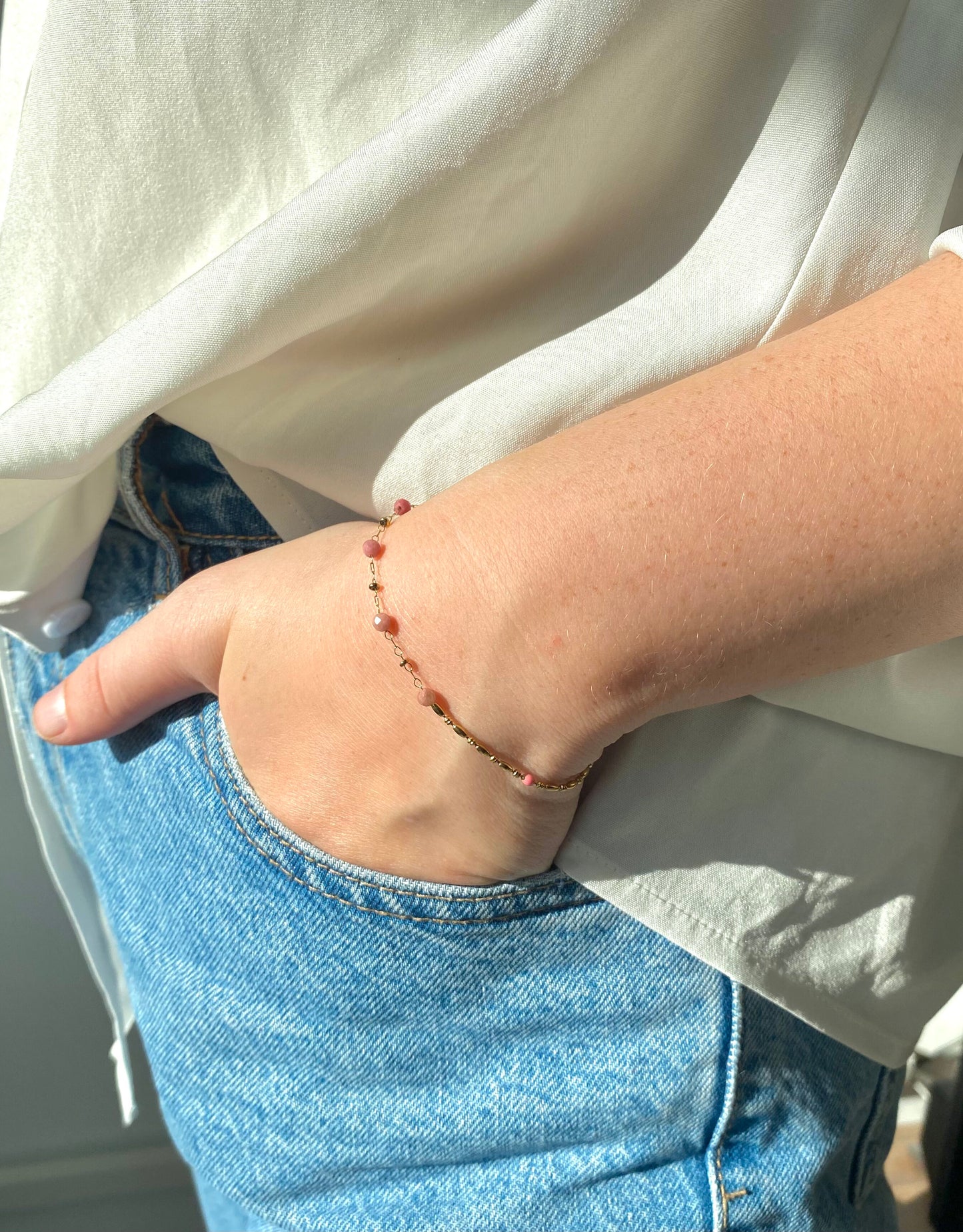 Bracelet ALYA Rhodonite