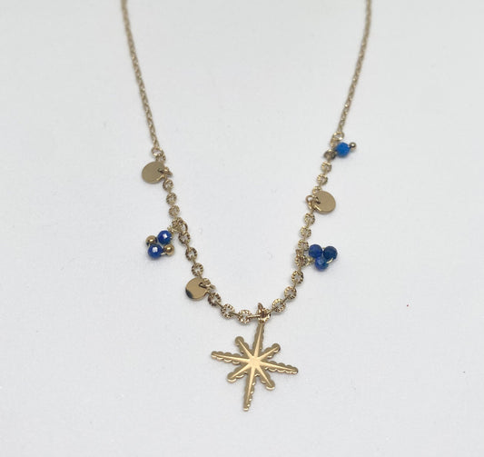 Collier POLARIS Lapis lazuli